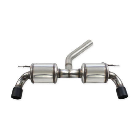 Inoxcar duplex rear muffler 90 X-Race Black Matt BMW F20 2,0T 2016 on