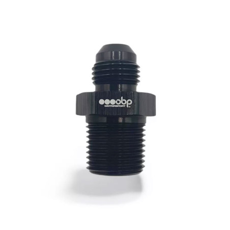 Adattatore maschio/maschio dritto OBP Dash 6-3/8NPT - nero