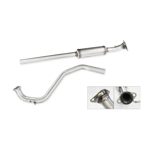 Inoxcar intermediate with muffler Suzuki Swift Sport Hybrid 1.4 (129CV) 2020 on