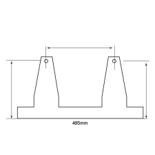 Fixations Latérales Réglables GT2i Alu Basses