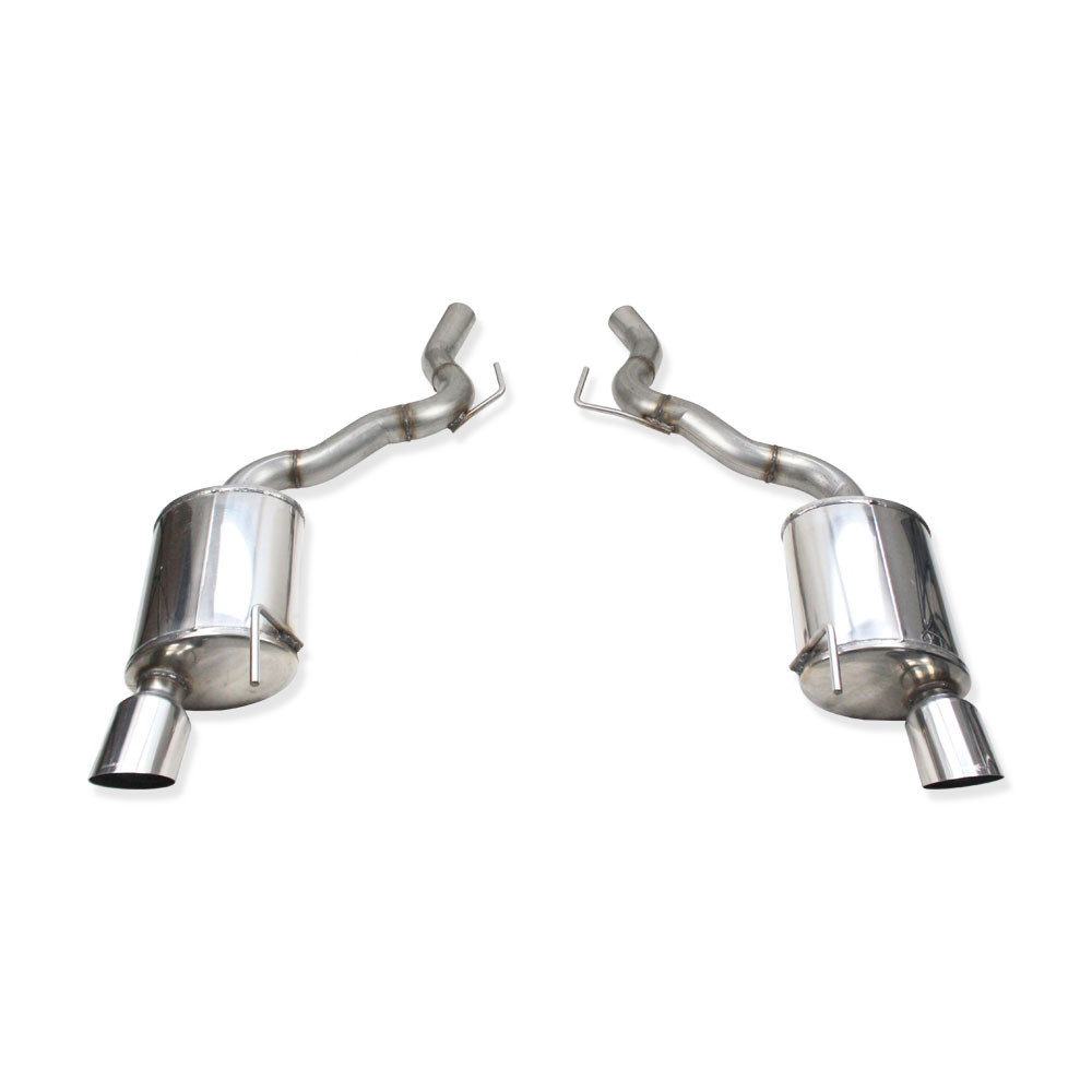 Inoxcar rear muffler 100 Racing Mustang Mk6 GT 5,0 V8 2015-2017 - IC-MUSTANG0210RA - MUSTANG.02.10RA - 3666618503554