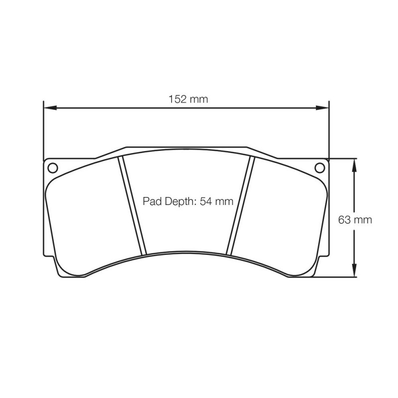 Pagid S8250 RSX Bremsbeläge - PA-8250-RSX - S8250RSX001 - 4056029078649