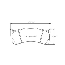 Pagid S8087 RSX brake pads