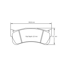 Pagid S2488 RSX brake pads