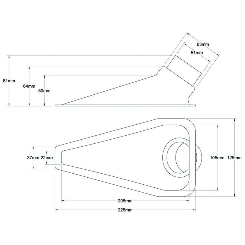 Naca Revotec Ecope Durchmesser 63/51mm transparent - REN-IDS-1C - IDS-1C - 3661768563809
