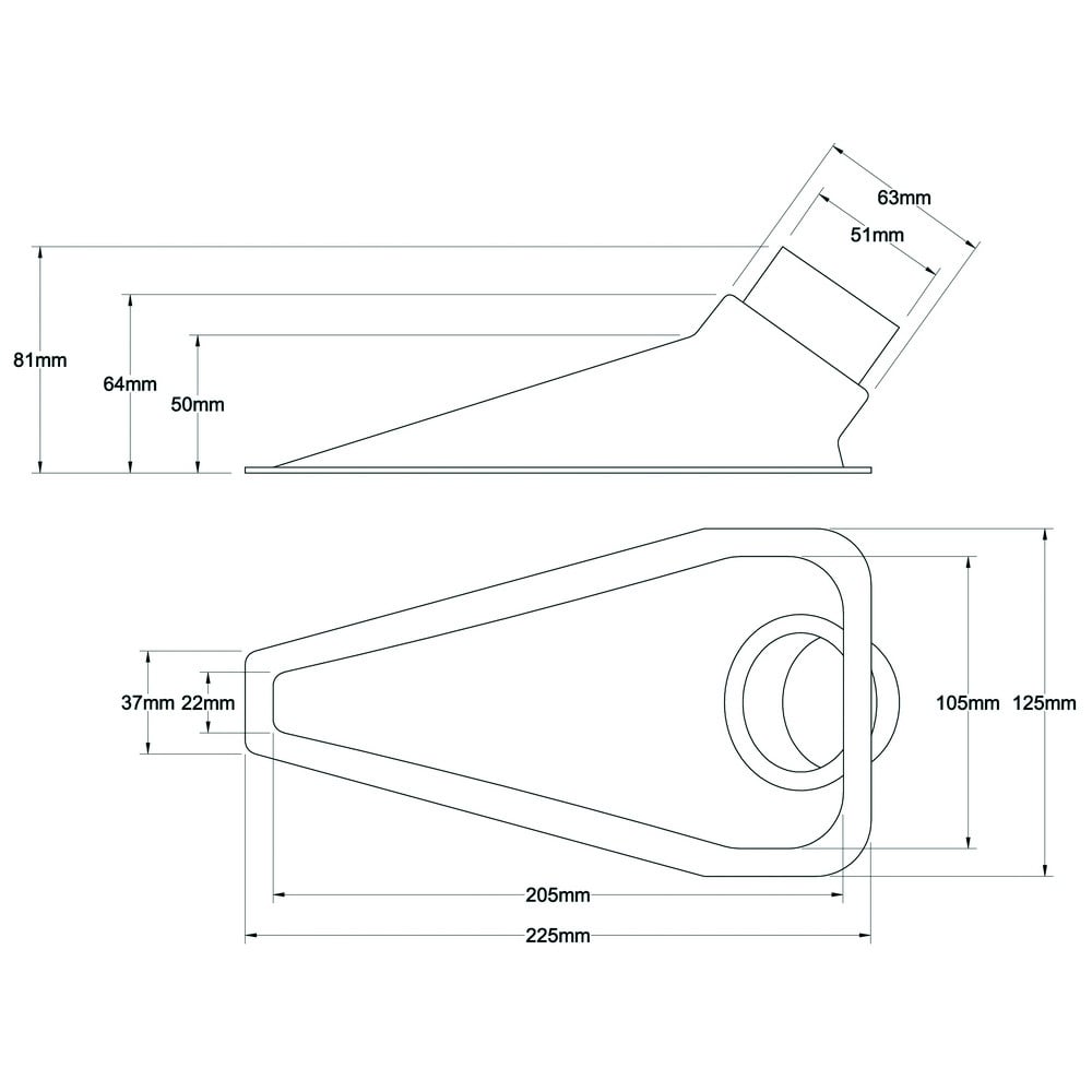 Naca Revotec Ecope Durchmesser 63/51mm transparent - REN-IDS-1C - IDS-1C - 3661768563809