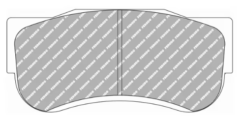 Pastiglie freno Ferodo DS3.12 Porsche 911 GT3 R / Mercedes AMG GT4 - F-RP3155TL66 - FRP3155TL66 - 3666618003658