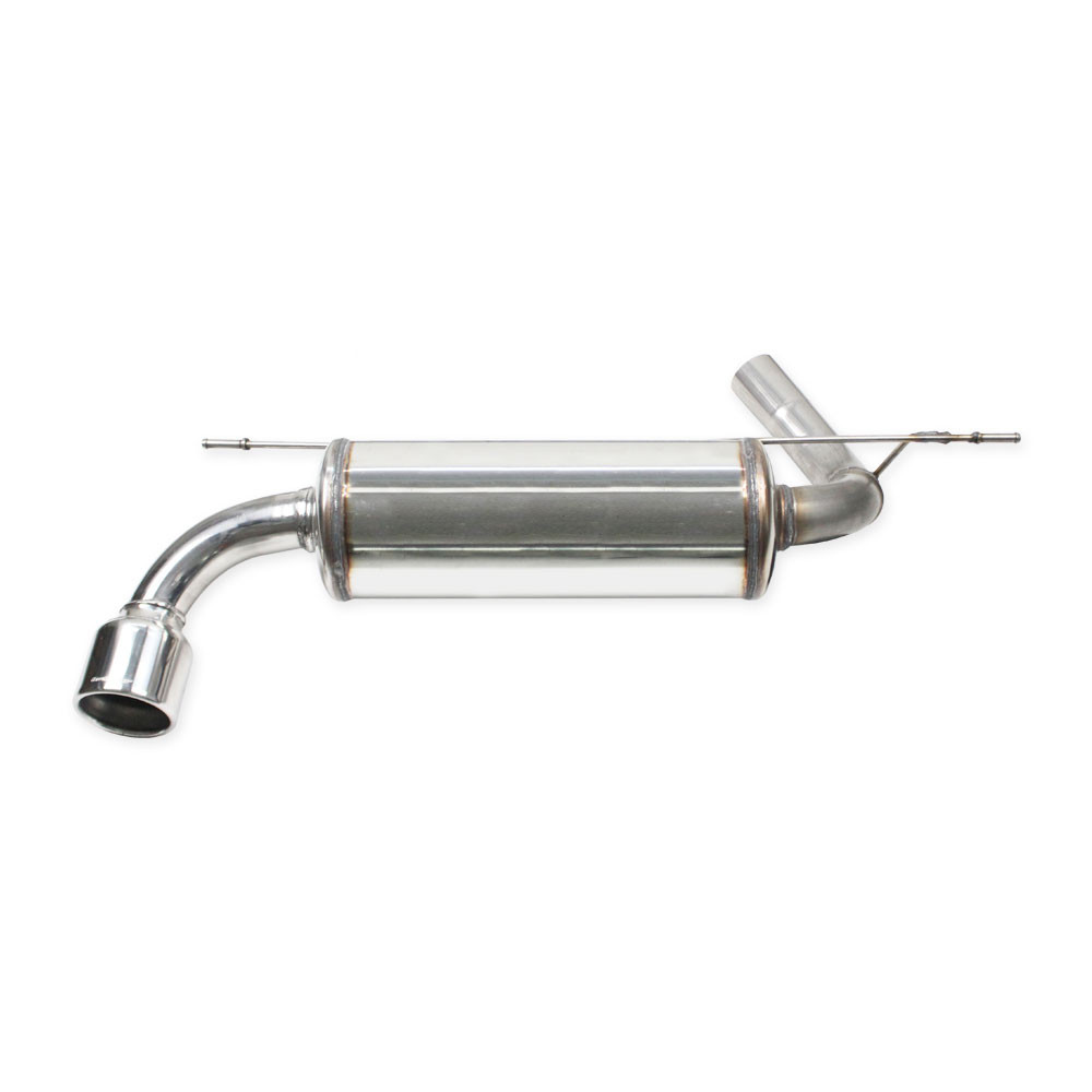 Inoxcar rear muffler diameter 90mm BMW F21 118i 1,5 2015-2019 - IC-BMF210390 - BMF21.03.90 - 3666618503608