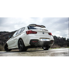 Terminal sans silencieux diamètre 90mm Inoxcar BMW F21 118i 1,5 2015-2019