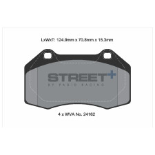 Pagid T8186 Street+ ph3 Bremsbeläge