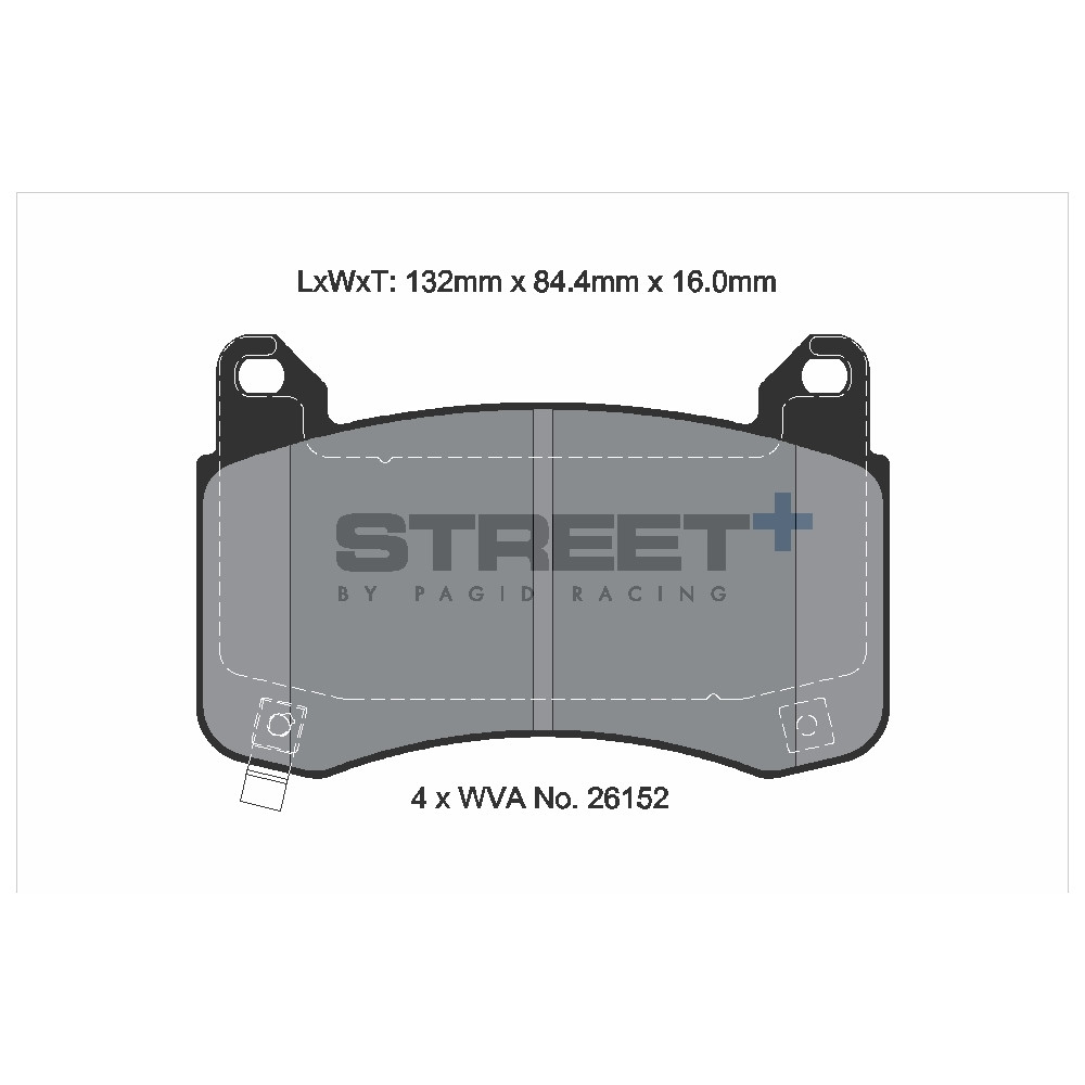 Pastiglie freno Pagid T8280 Street+ - PA-8280.ST - T8280SP2001