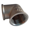 Adaptateur 90° BSP 1x11 femelle - femelle