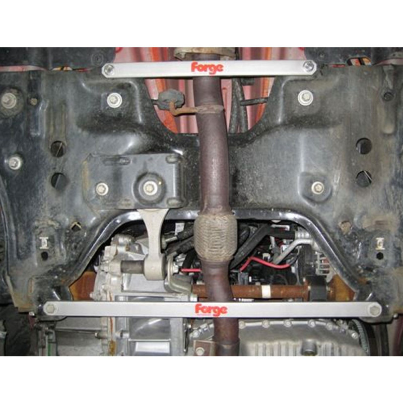 Barre anti-rapprochement inférieure Forge Fiat Grande Punto / Alfa Romeo Mito - FO-FMFGPSB - FMFGPSB - 3661768380116