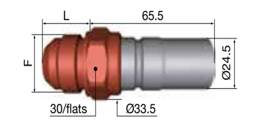 Male coupling Staubli 1 1/16x12 JIC FIA Petrol Dash12 gasket JKV - G-SPT12-7658LJKV - SPT12.7658/L/JKV - 3661768001219