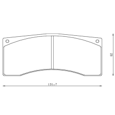 ENDLESS brake pad RCP002105SP