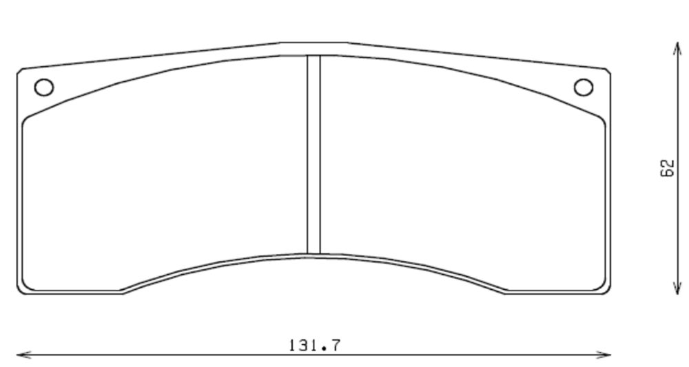 Plaquette de frein ENDLESS RCP002105SP - END-RCP002N105SP - RCP002-N105SP - 3661768238561