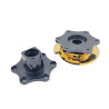 Moyeu rond de volant OBP quick release gris/jaune