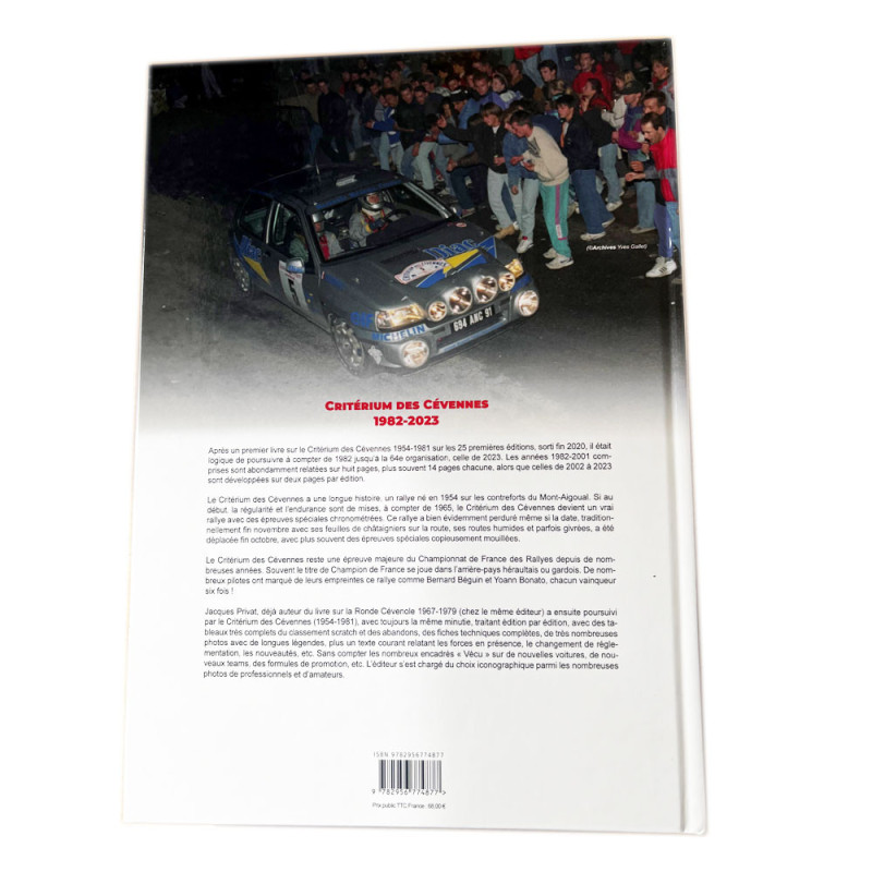 Buch Critérium des Cévennes Band 2 1982-2023 - LIVRE-CC-T2-1982-2023 - LIVRE CRITERIUM CEVENNES T2 1982-2023 - 9782956774877