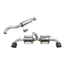 Tube central + adaptateur + silencieux 114 Racing Ceramic Black Inoxcar Toyota Yaris GR 1,6 après 2024