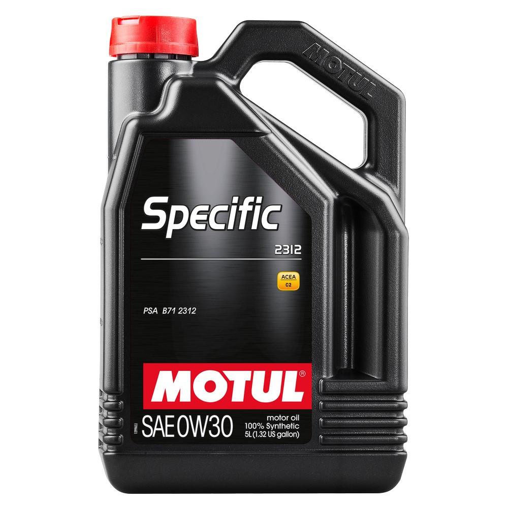 Olio motore MOTUL SPECIFIC 2312 0W30 - Lattina da 5 litri - MOT-SP2312-0W30-5 - 106414 - 3374650257877