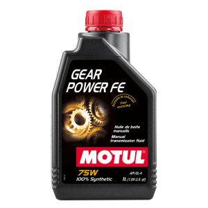 Huile de boite MOTUL GEAR POWER FE 75W - bidon de 1 litre