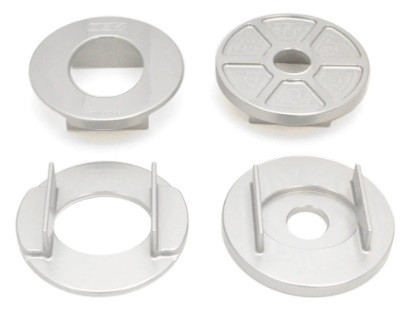 INSERTI IN ALLUMINIO PER BERCEAU ARRIERE 034 MOTORSPORT PER AUDI A4, A5, ALLROAD (B8 / B8.5) - 034-601-0038 - 3666618286334