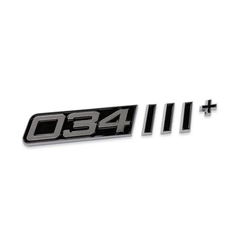 BADGE DYNAMIC+ 034MOTORSPORT - 034-A06-0002 - 034-A06-0002 - 3666618286280