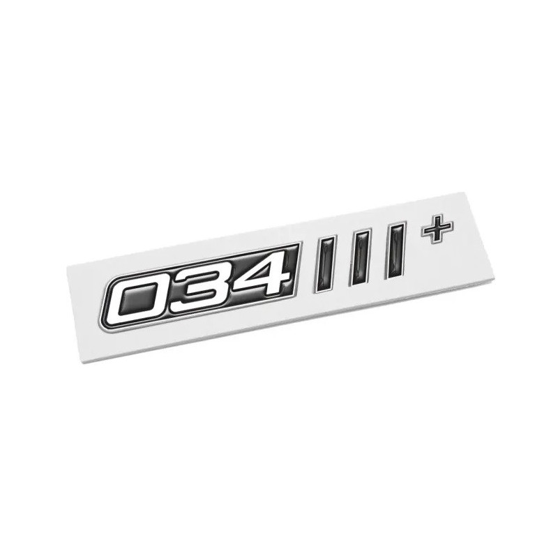BADGE DYNAMIC+ 034MOTORSPORT - 034-A06-0002 - 034-A06-0002 - 3666618286280
