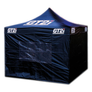 Pack Tente Noire 3x3m GT2i + Mur avec Fenêtres