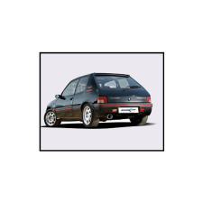 Auspuffpaket: Zentralrohr + Terminal Devil Inoxcar Peugeot 205 GTi 1.9
