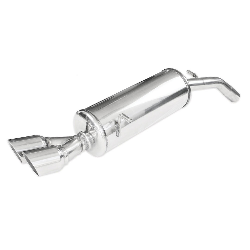 Terminal Auspuff Inox Inoxcar Peugeot 208 200CV Nach 2013 2x80 Racing - IC-PE20801RA - PE208.01.RA - 3661768433997