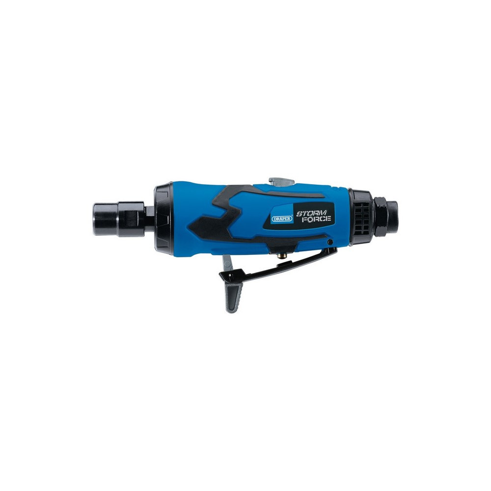 DRAPER 6mm Pneumatic Straight Mini Composite Grinder - DRA-65130 - D65130 - 5010559651306