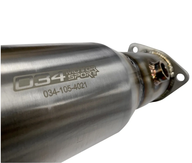 High-Flow Sportkatalysator 1.8T 034 Motorsport für Audi A4 (B5 / B6) - 034-105-4021 - 034-105-4021 - 3666618286938