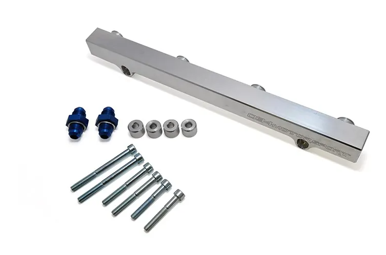 Aluminium injection rail 034 Motorsport For Audi & Volkswagen 1.8 - 034-106-7008 - 034-106-7008 - 3666618286815