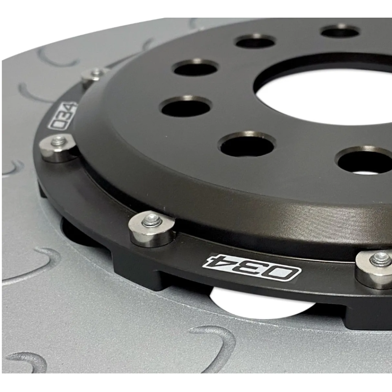 kit Verbesserter Satz schwimmender Bremsscheiben vorne für Audi 8V/8V.5 S3 & Volkswagen MK7/7.5 GTI/R - 034-301-1001 - 034-301-1001 - 3666618286655