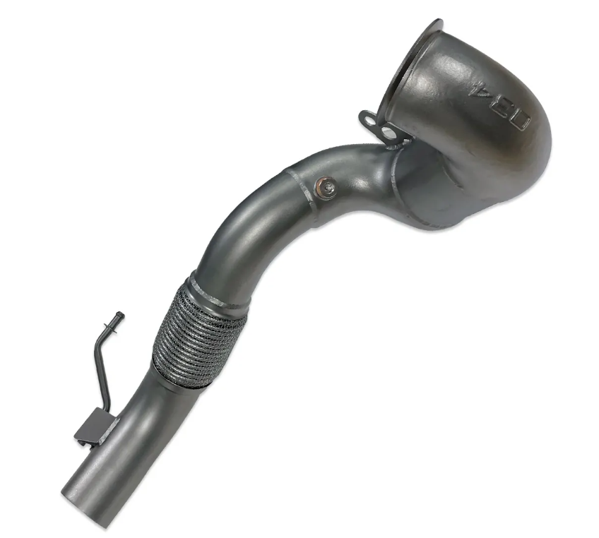 Turbo downpipe with 034 Motorsport sport catalyst for Audi A3/S3 & Golf / GTI /R (8V, MKVII) - 2.0T / 1.8T - 034-105-4041.2RM - 034-105-4041-FWD