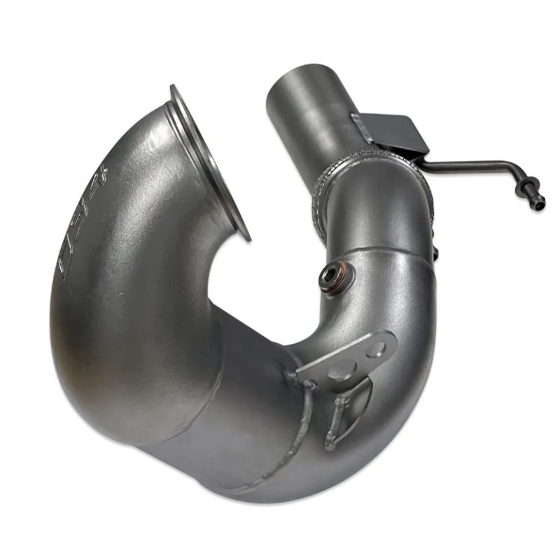 Turbo downpipe with 034 Motorsport sport catalyst for Audi A3/S3 & Golf / GTI /R (8V, MKVII) - 2.0T / 1.8T - 034-105-4041.2RM - 034-105-4041-FWD