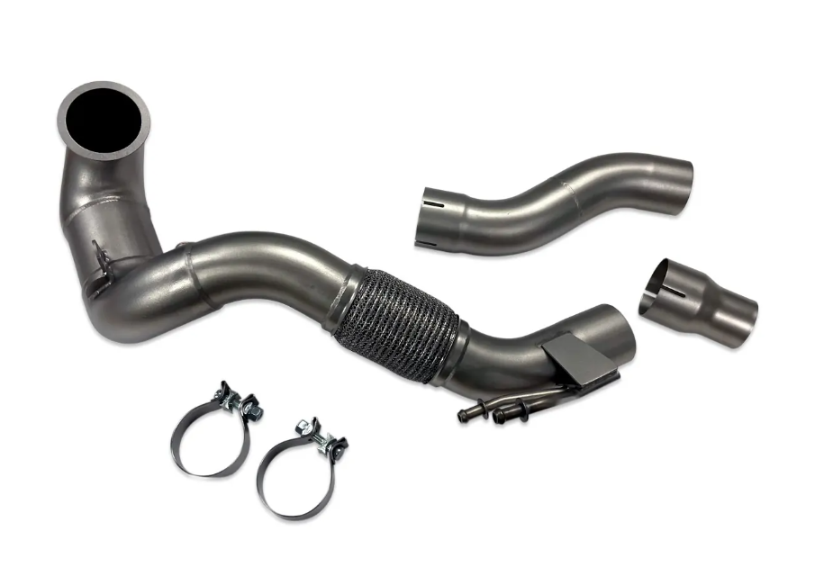 Downpipe con catalizzatore sportivo 034 Motorsport per Audi A3/S3 e Golf / GTI /R (8V, MKVII) - 2.0T / 1.8T - 034-105-4041.2RM - 034-105-4041-FWD