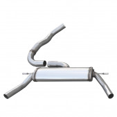 Scarico Inoxcar Tubo Centrale RENAULT CLIO 4 RS TROPHY 220 EDC 1.6 Turbo (220CV) dopo il 2015