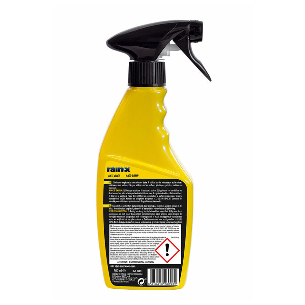 Spray Rain X Anti-Appannamento 500ML - QU-RAINX-B-500 - RX26093 - 8410410260932