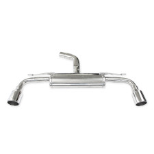 Scarico Inoxcar posteriore silenziato 1X100 X-RACE destra+sinistra VOLKSWAGEN GOLF 7 2.0 GTi 220CV dopo 2013