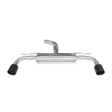 Scarico Inoxcar Posteriore silenziato 1X100 X-RACE destra+sinistra BLACK EDITION VOLKSWAGEN GOLF 7 2.0 GTi 220CV dopo 2013