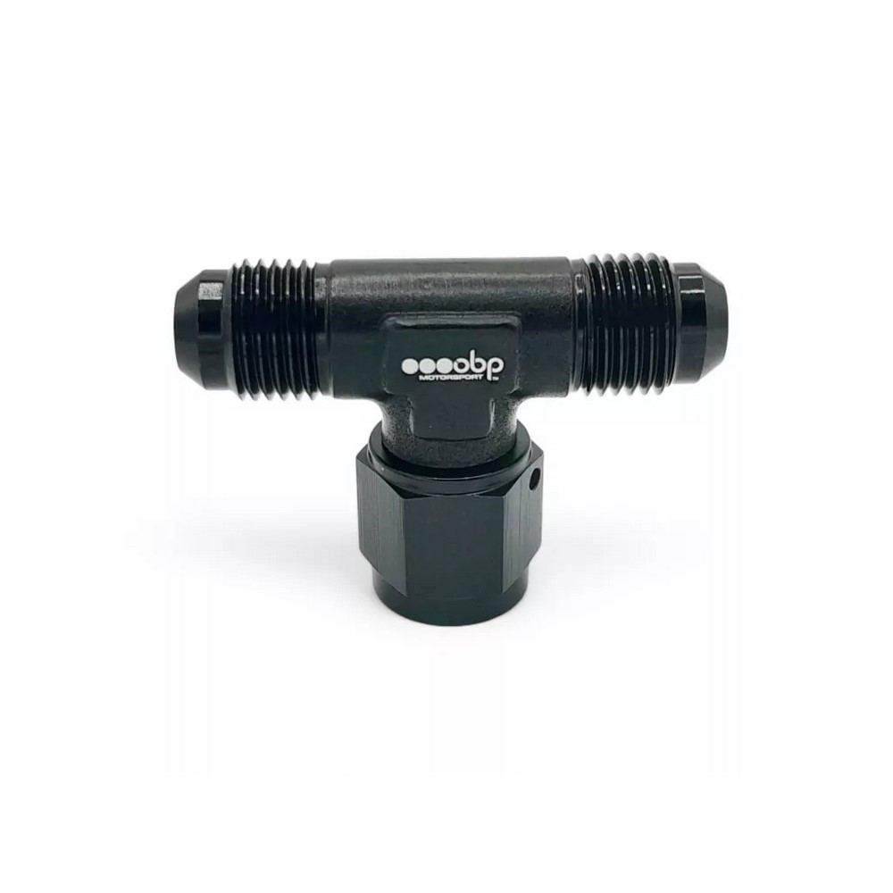 T-Adapter JIC 2 männlich konvex 1 weiblich konkav seitlich drehbar OBP schwarz - OBP-TSSW.D6 - OBP-TSSW-6