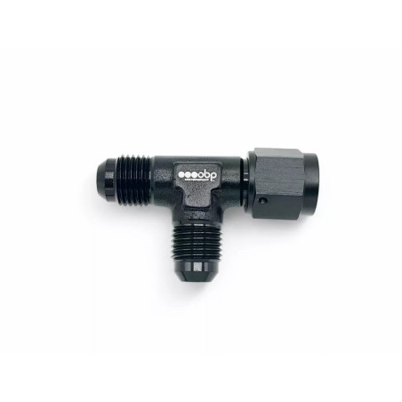 Adattatore a T JIC 2 maschi convessi 1 femmina concava OBP nero