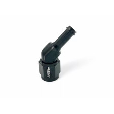 Adaptateur 45° femelle tournant concave Dash6 vers mâle 8mm à emmancher OBP noir