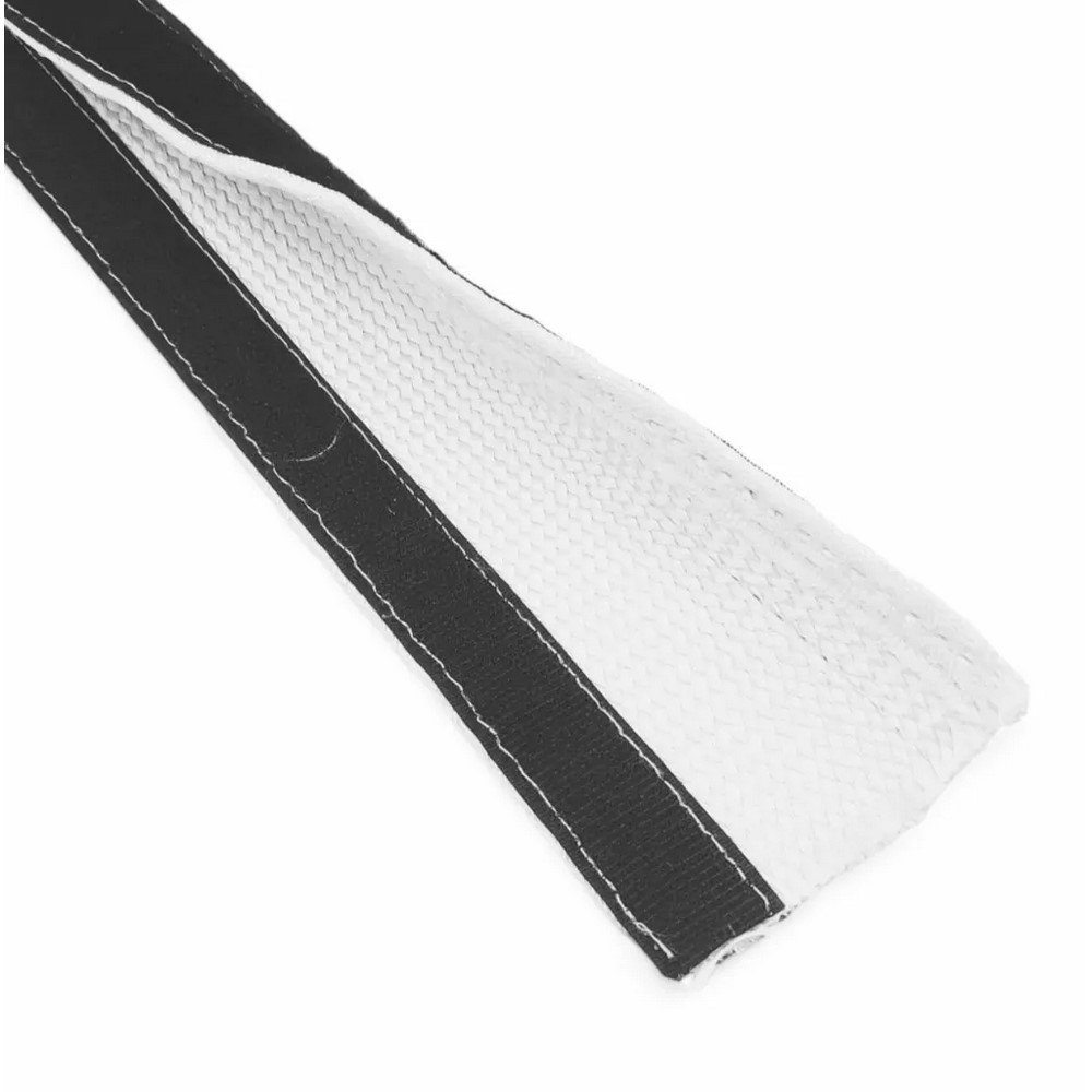 Gaine isolante fibre de verre siliconée noire OBP - Longueur 1 mêtre - OBP-SHSW.12 - OBP-SHSW-1