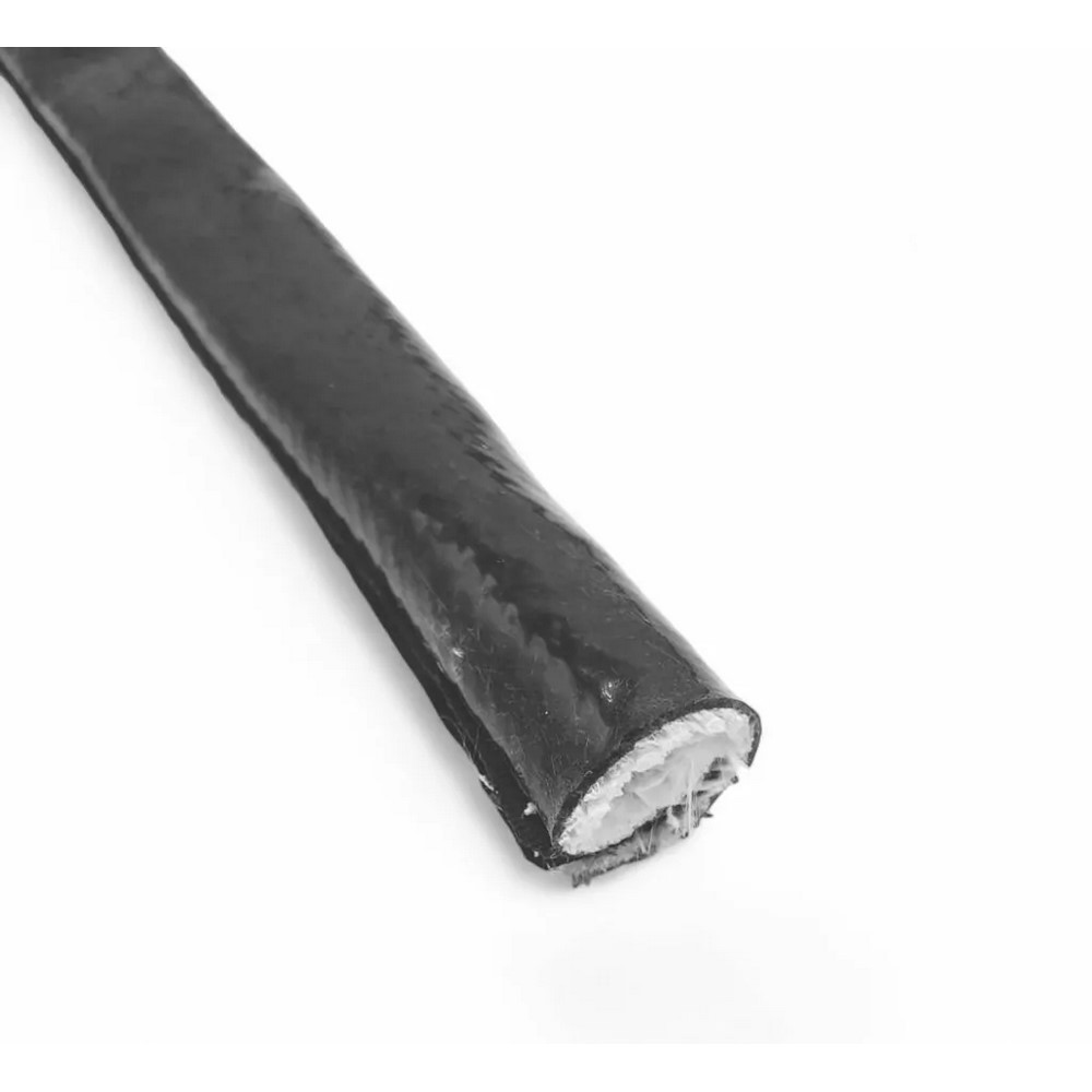 Gaine isolante fibre de verre siliconée noire OBP - Longueur 1 mêtre - OBP-SHSW.12 - OBP-SHSW-1