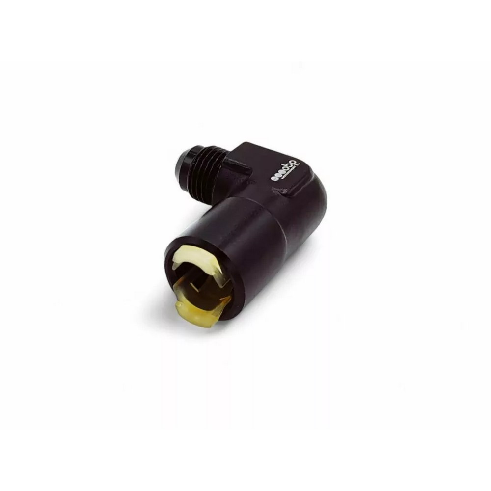 Connecteur rapide pour rampe injection origine Femelle vers Mâle Dash 90° OBP - OBP-CR-FM-90.516.D6 - OBP-6-8-FQR90