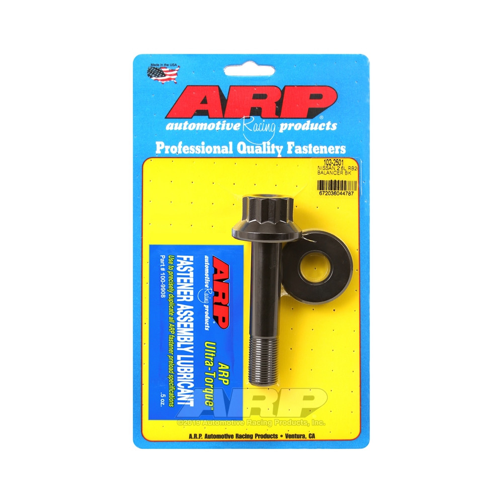 Vis poulie damper ARP Nissan RB26 2.6L 6 cylindres en ligne - GT2i - ARP-102-2501 - 102-2501 - 3661768413470