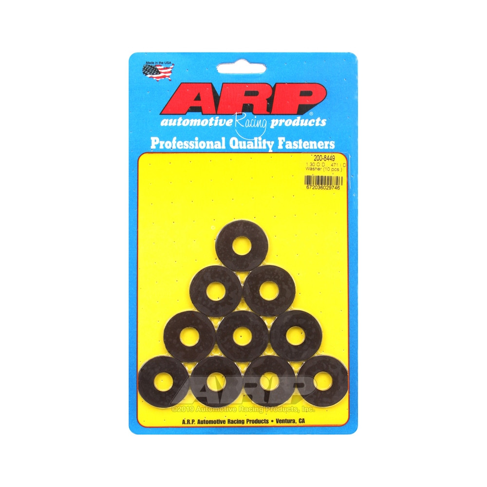Pack (10) ARP washers 7/16 - No chamfer - ARP-200-8449 - 200-8449 - 3666618220918